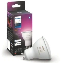 Philips Hue Smart Belysning|Smart Belysning|Color Ambiance Smart LED-pære GU10 350 lm 1-pk.