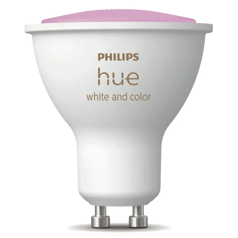 Philips Hue Smart Belysning|Smart Belysning|Color Ambiance Smart LED-pære GU10 350 lm 1-pk.