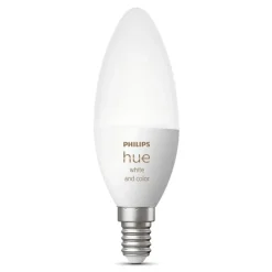 Philips Hue Philips Hue|Lyskilder|Color Ambiance Smart LED-pære E14 470 lm 1-pk.