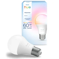 Philips Hue Lyslenker|Taklamper|Essential Smart LED-pære E27 806 lm 1-pk.