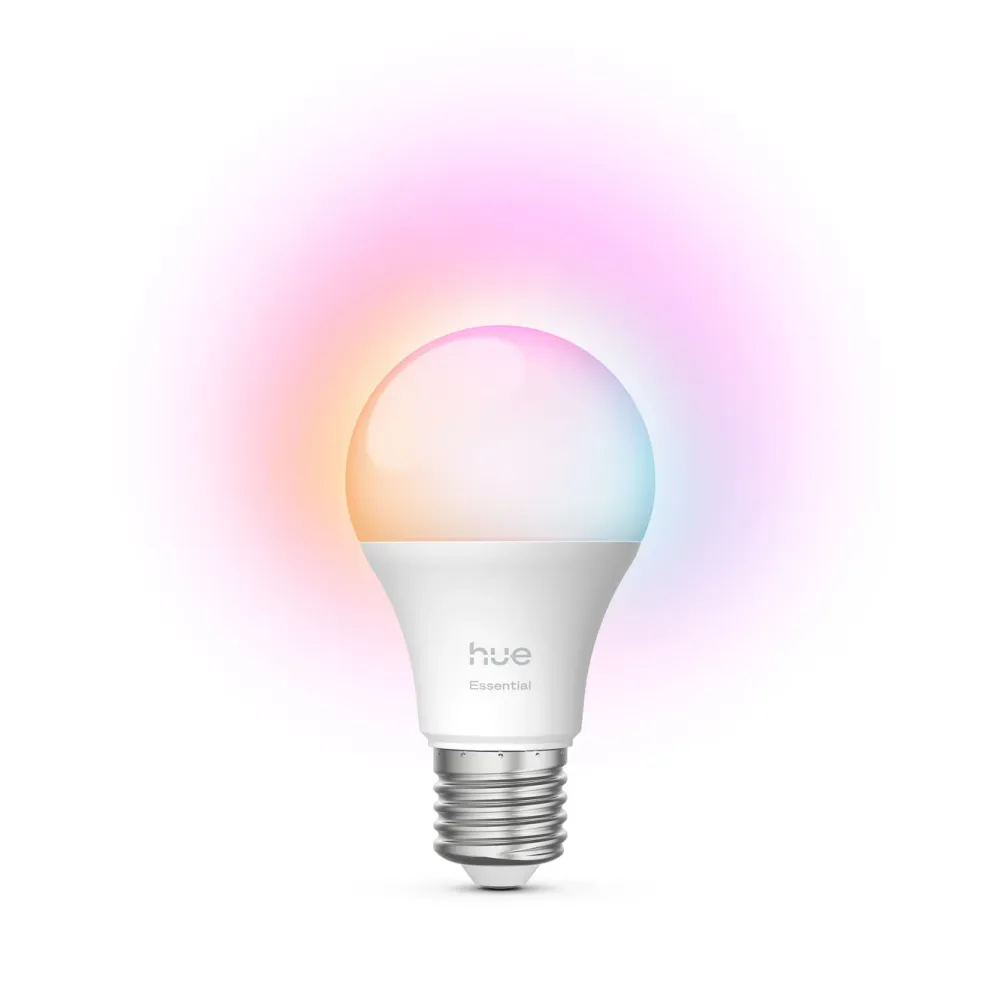 Philips Hue Lyslenker|Taklamper|Essential Smart LED-pære E27 806 lm 1-pk.