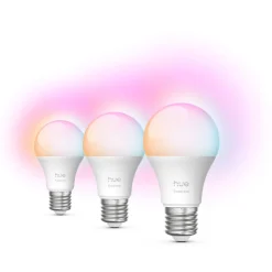 Philips Hue Smart Belysning|Philips Hue|Essential Smart LED-pære E27 806 lm 3-pk.