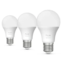 Philips Hue Smart Belysning|Philips Hue|Essential Smart LED-pære E27 806 lm 3-pk.