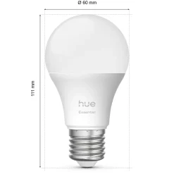 Philips Hue Smart Belysning|Philips Hue|Essential Smart LED-pære E27 806 lm 3-pk.