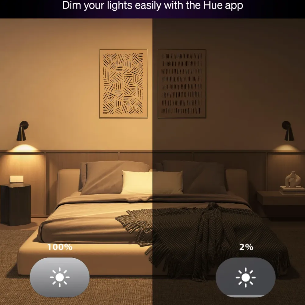 Philips Hue Smart Belysning|Smart Belysning|Essential Smart LED-pære GU10 345 lm 3-pk.