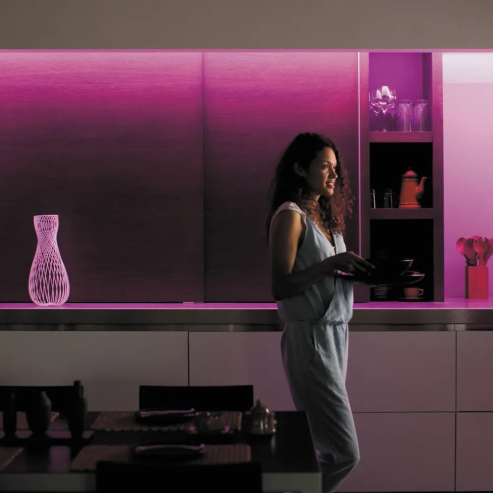 Philips Hue Smart Belysning|Philips Hue|Extension Lightstrip Plus V4 Forlenger til LED-list