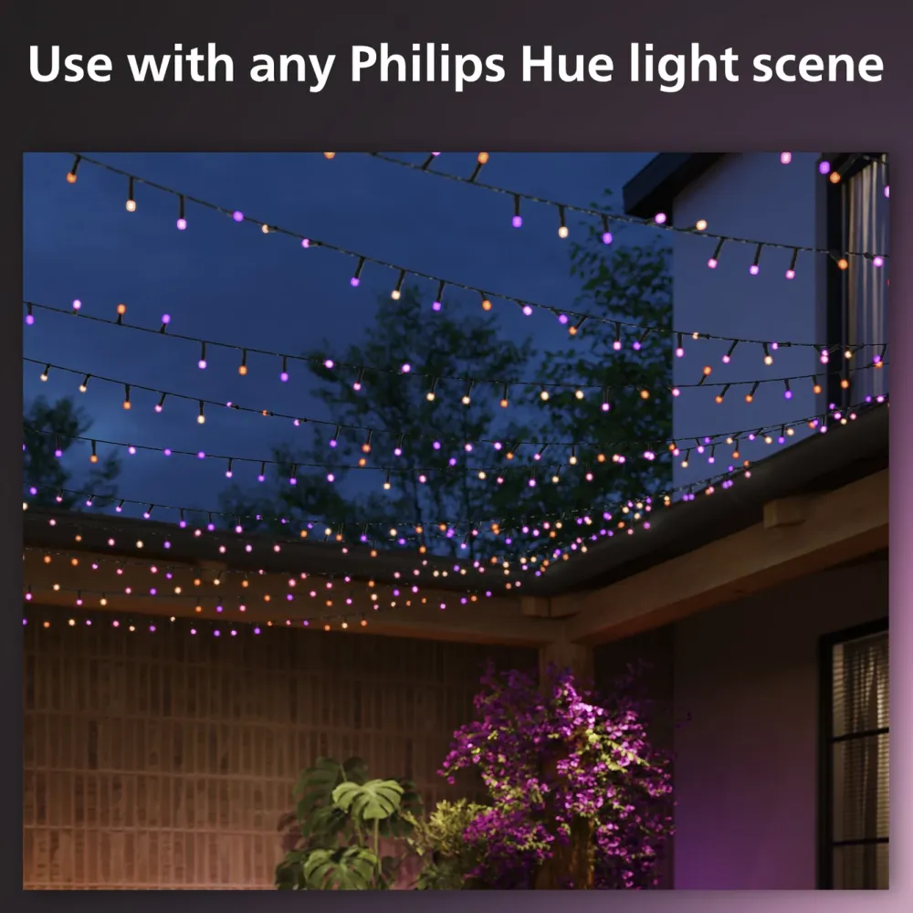 Philips Hue Lyslenker|Smart Belysning|Festavia Lyslenke 250 LED