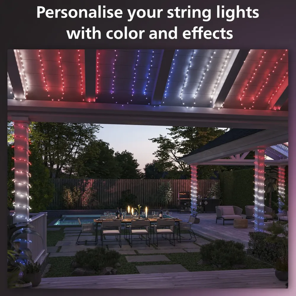 Philips Hue Lyslenker|Smart Belysning|Festavia Lyslenke 250 LED