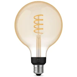 Philips Hue Smart Belysning|Lyslenker|Filament G125 E27 Smart LED-pære 550 lm