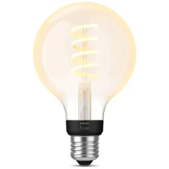Philips Hue Smart Belysning|Smart Belysning|Filament G93 E27 Smart LED-pære 550 lm