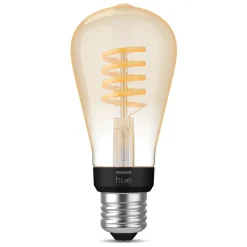 Philips Hue Smart Belysning|Smart Belysning|Filament ST64 E27 Smart LED-pære 550 lm