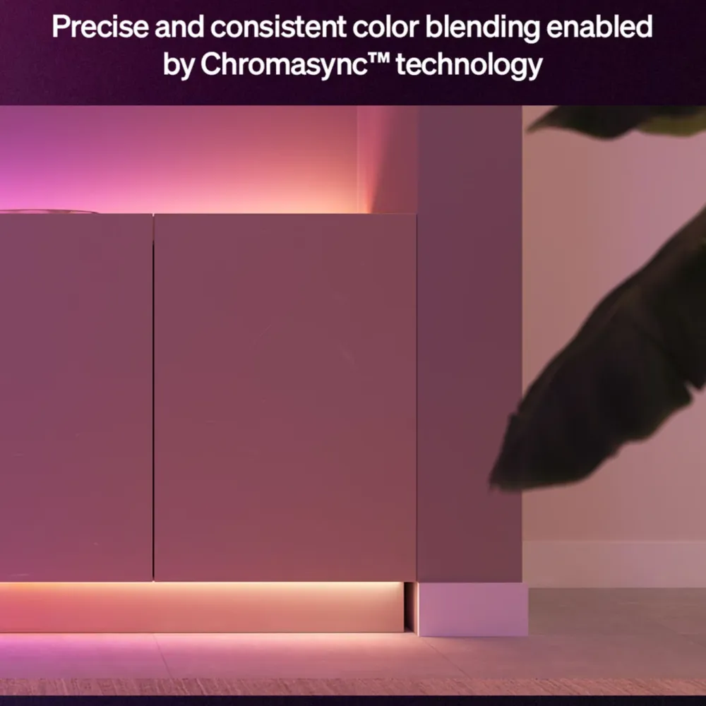 Philips Hue Smart Belysning|Philips Hue|Flux LED‑list – Smart RGBW‑innendørsbelysning 10 m