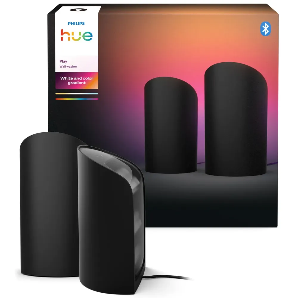 Philips Hue Smart Belysning|Philips Hue|Hue Play Vegglys 2-pk.
