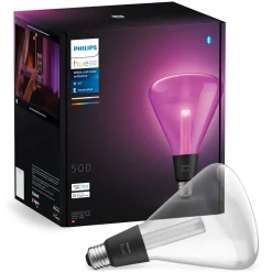 Philips Hue Smart Belysning|Philips Hue|Lightguide Triangle E27 smart LED-pære 500 lm