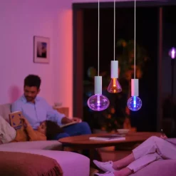 Philips Hue Smart Belysning|Philips Hue|Lightguide Triangle E27 smart LED-pære 500 lm