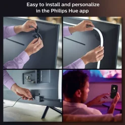 Philips Hue Smart Belysning|Tv Og Tilbehør|Play Gradient Lightstrip for TV 75