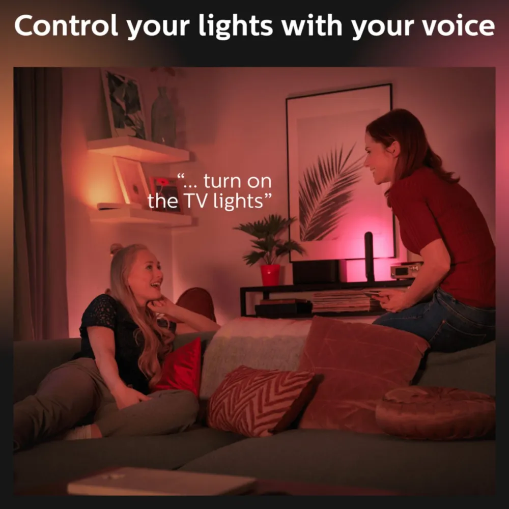 Philips Hue Smart Belysning|Philips Hue|Play light bar – smart lyslist, 2‑pakning