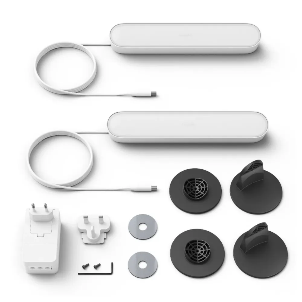 Philips Hue Smart Belysning|Philips Hue|Play light bar – smart lyslist, 2‑pakning
