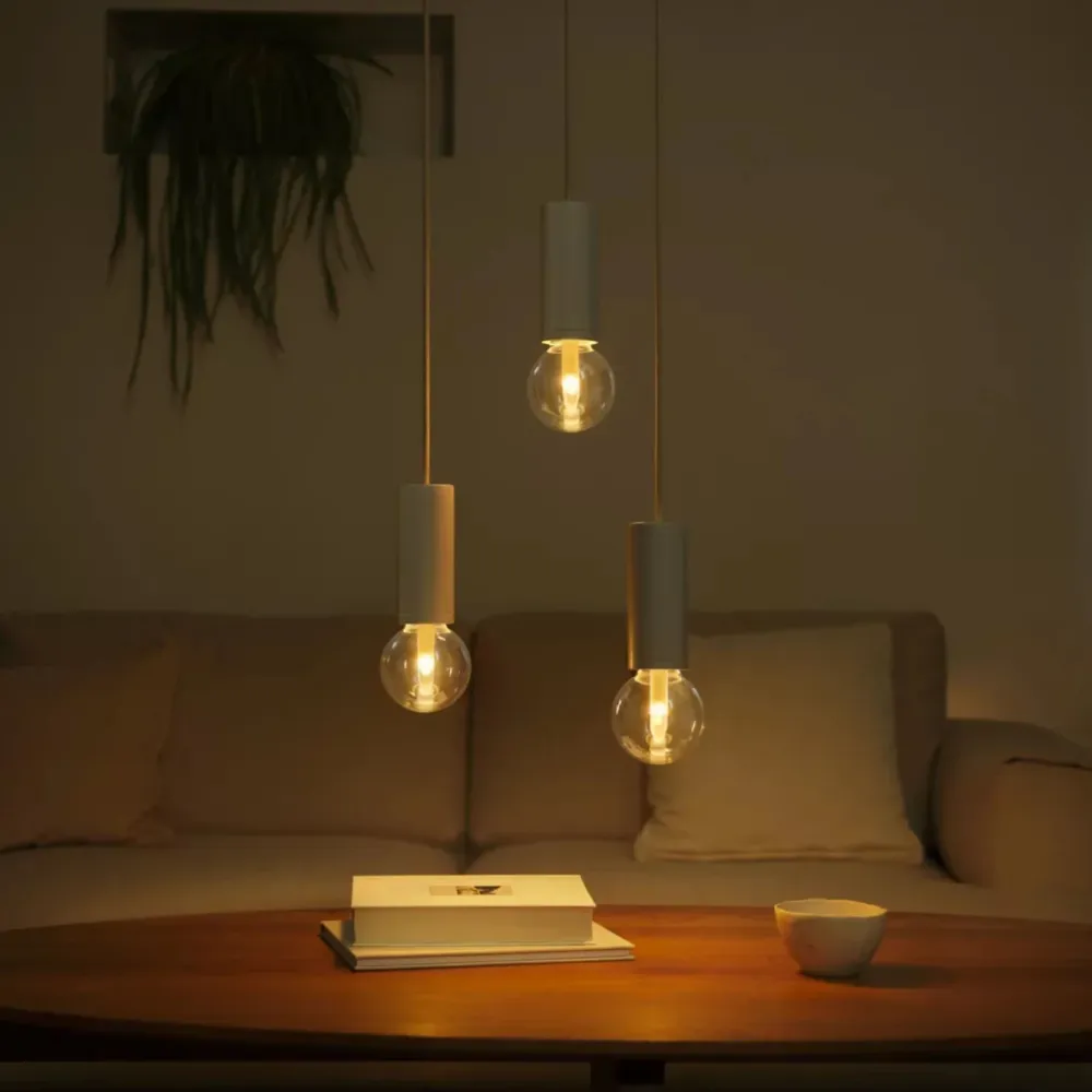 Philips Hue Smart Belysning|Smart Belysning|RGB G95 Smart LED-lampe E27 500 lm