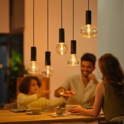 Philips Hue Smart Belysning|Smart Belysning|RGB G95 Smart LED-lampe E27 500 lm