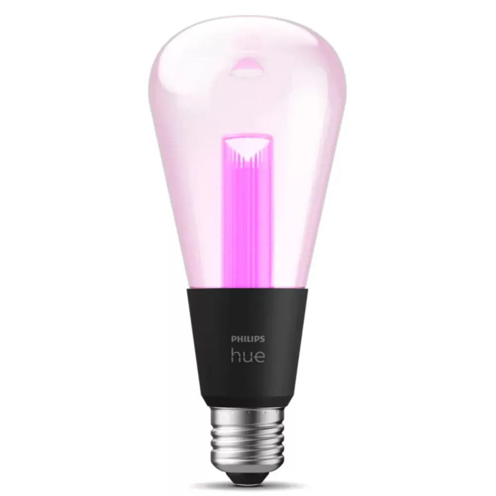 Philips Hue Smart Belysning|Smart Belysning|RGB ST72 Smart LED-lampe E27 500 lm