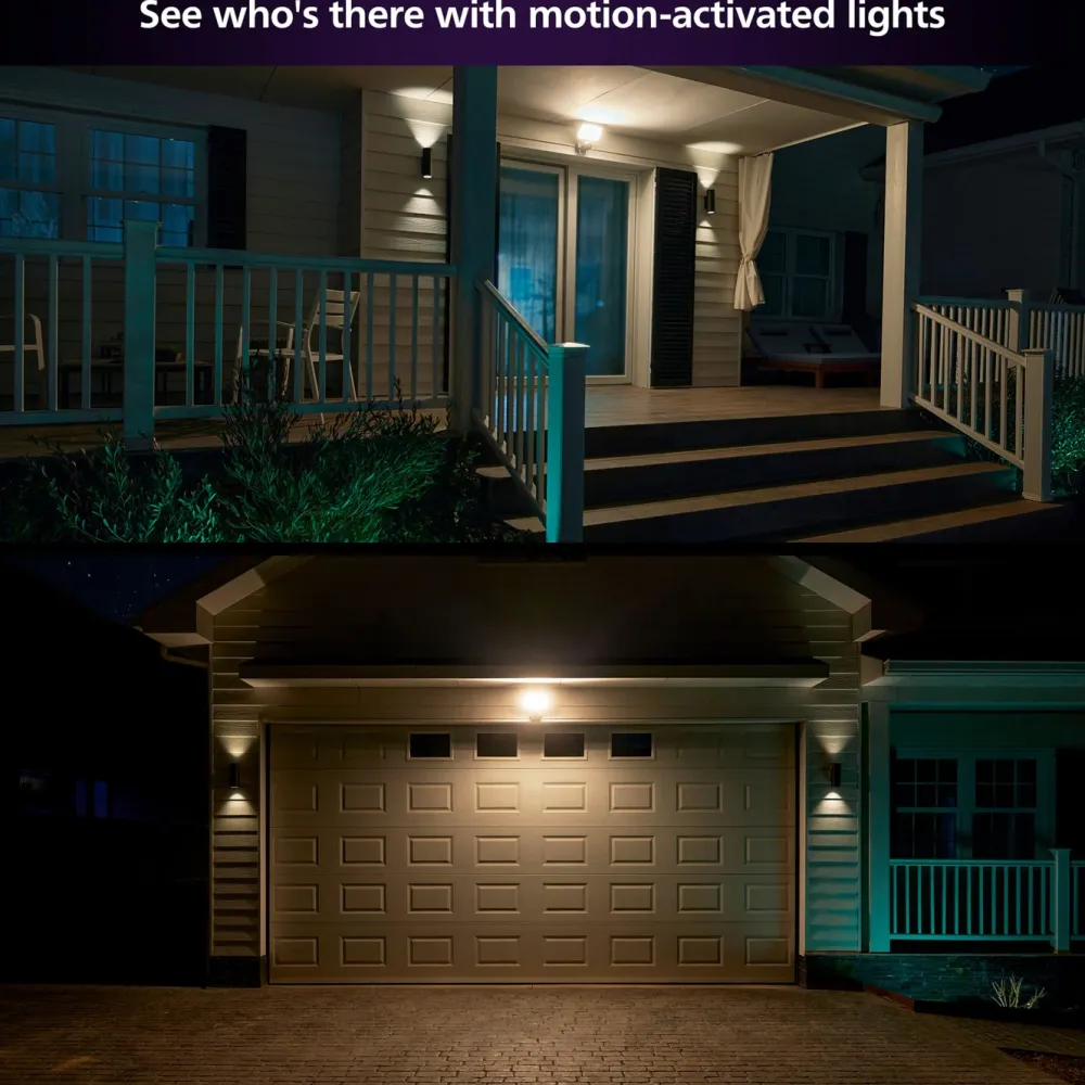 Philips Hue Philips Hue|Kameraovervåking|Secure Flood Light Camera