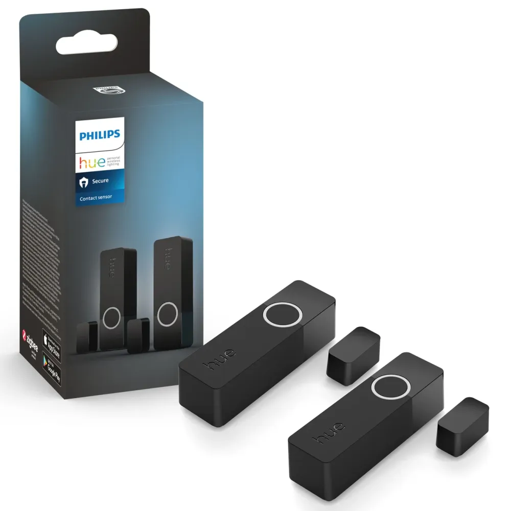 Philips Hue Philips Hue|Philips Hue|Secure Kontaktsensor - Svart 2-pk.