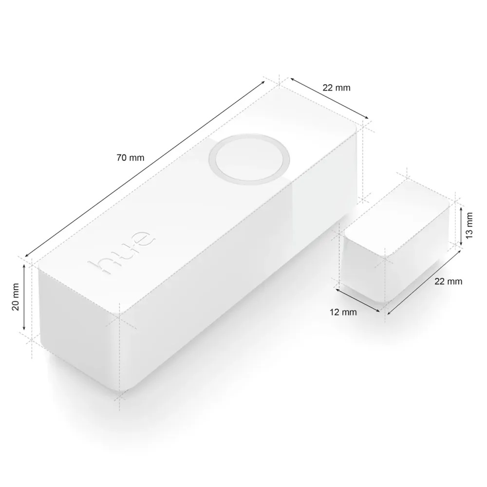 Philips Hue Philips Hue|Philips Hue|Secure Kontaktsensor - Hvit 1-pk.