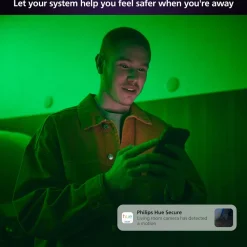 Philips Hue Philips Hue|Kameraovervåking|Secure Wired Cam