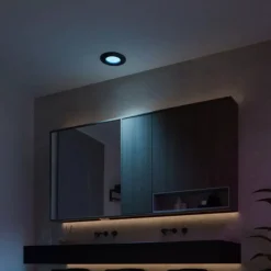 Philips Hue Smart Belysning|Philips Hue|Slank innfelt belysning Ø90 mm 3-pakning