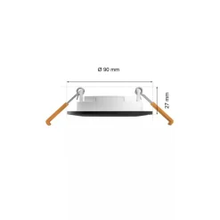 Philips Hue Smart Belysning|Philips Hue|Slank innfelt belysning Ø90 mm