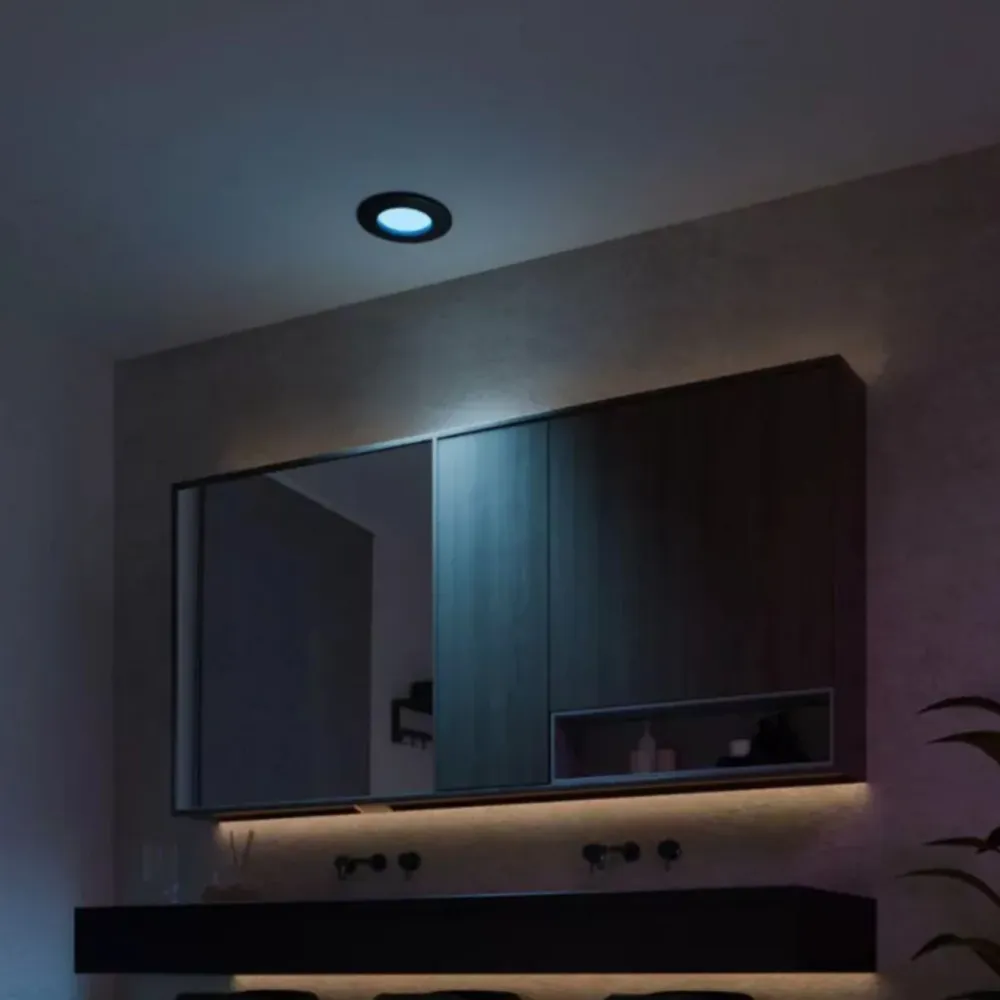 Philips Hue Smart Belysning|Philips Hue|Slank innfelt belysning Ø90 mm