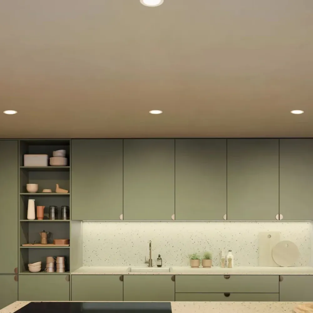Philips Hue Smart Belysning|Philips Hue|Slank innfelt belysning Ø170 mm