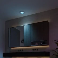 Philips Hue Smart Belysning|Lampetilbehør|Slim innfelt spotlight 90 mm 3-pk.