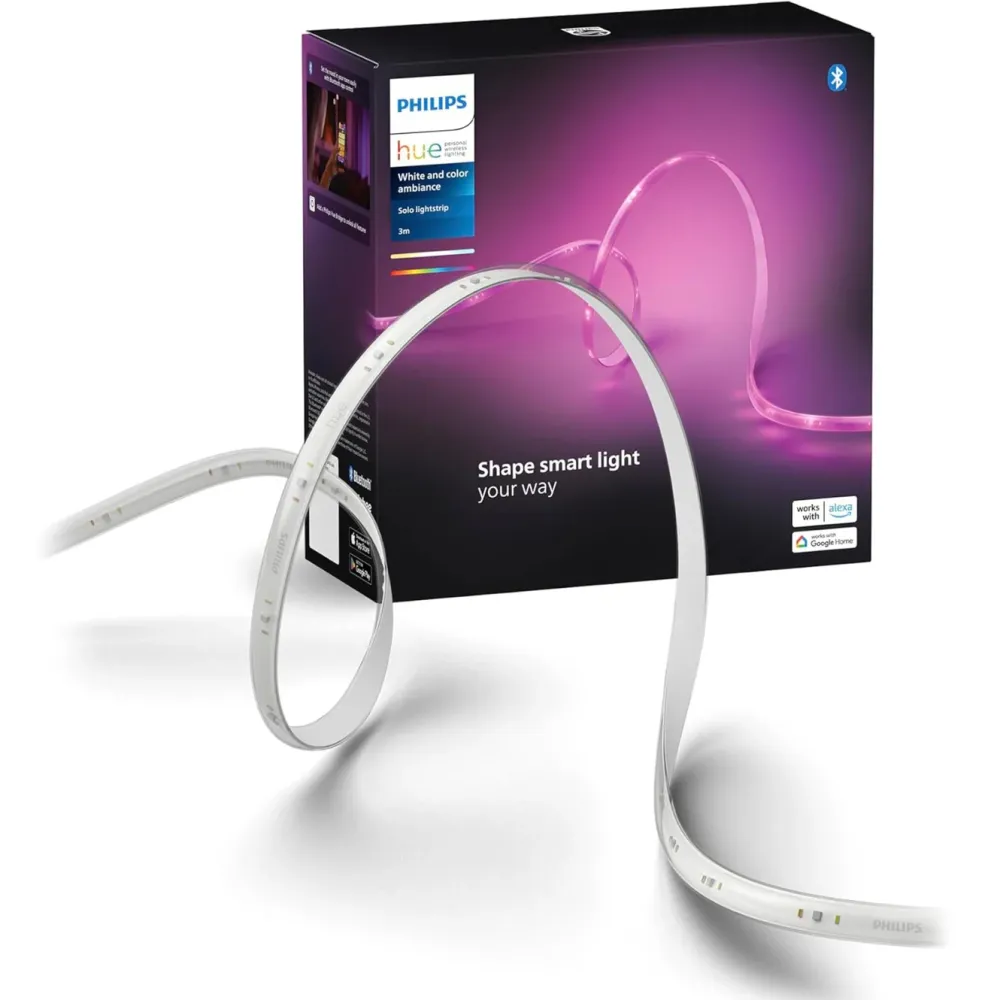 Philips Hue Smart Belysning|Philips Hue|Solo Lightstrip 3 m