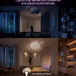Philips Hue Smart Belysning|Philips Hue|Startpakke Pro: 3x White & Color E27 + Dimmer + Bridge Pro