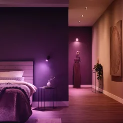 Philips Hue Smart Belysning|Smart Belysning|Startpakke: 3x White & Color GU10 + Dimmer + Bridge