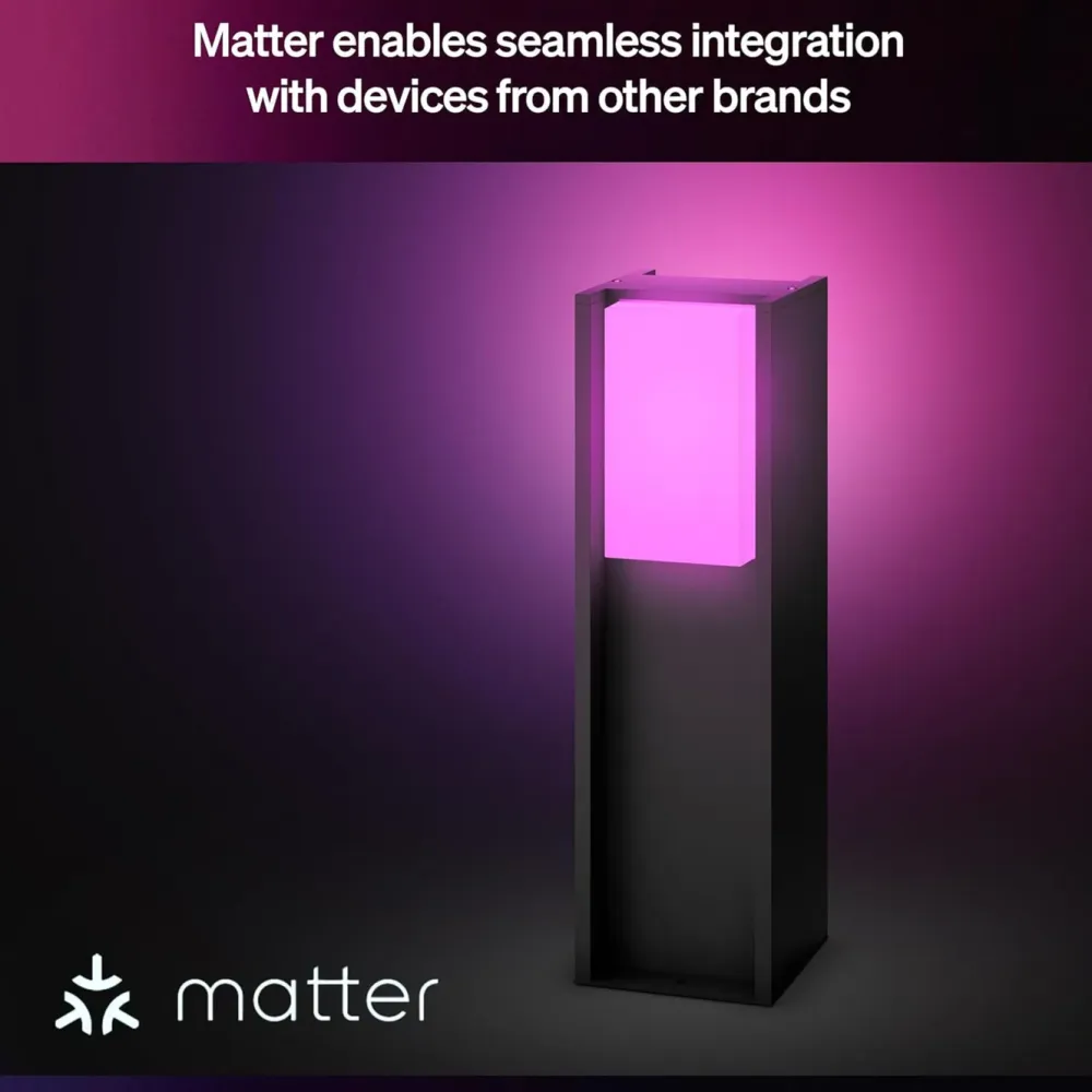 Philips Hue Philips Hue|Utendørs Belysning|Turaco piedestallampe for utendørs bruk Antrasitt