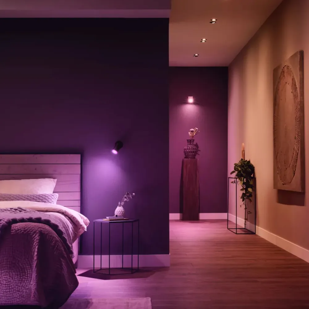 Philips Hue Smart Belysning|Smart Belysning|White and Color Ambiance Smart LED-pære GU10 400 lm 2-pk
