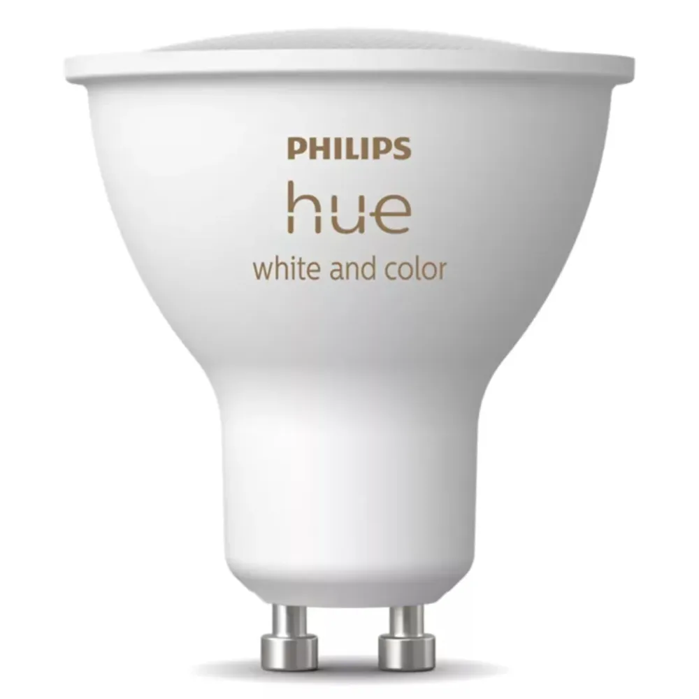 Philips Hue Smart Belysning|Smart Belysning|White and Color Ambiance Smart LED-pære GU10 400 lm 1-pk