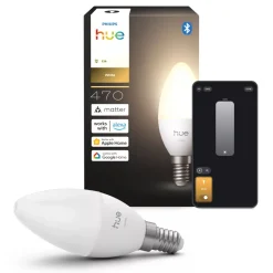 Philips Hue Smart Belysning|Philips Hue|White smart LED-kronlys E14 1-pk.
