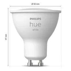 Philips Hue Smart Belysning|Philips Hue|White Smart LED-pære GU10 400 lm 2-pack