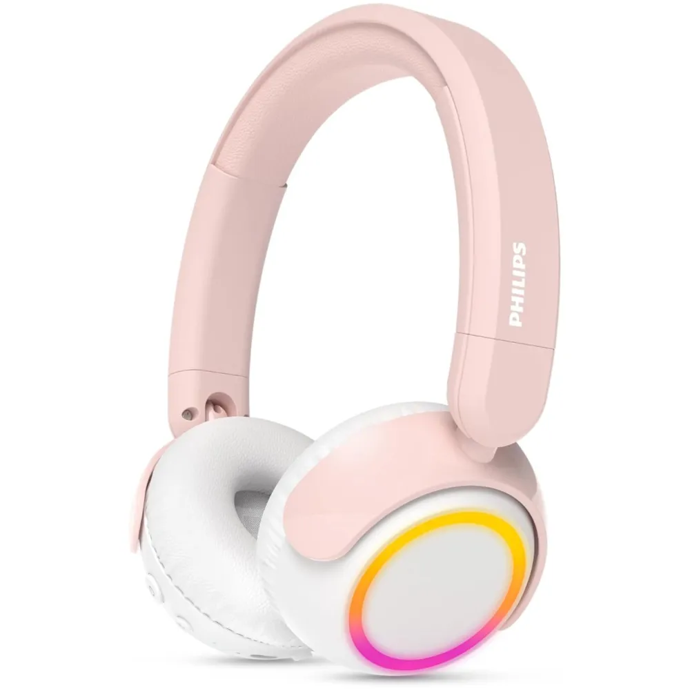 Philips Barn Og Baby|Hodetelefoner Og Hodesett|K4206 trådløse barnehodetelefoner med LED-paneler