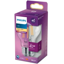 Philips Lyskilder|LED-globepære E27 470 lm