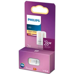Philips Lyskilder|LED-pære G4 315 lm 2-pk