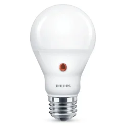 Philips Lyskilder|LED-pære med skumringsrele E27 806 lm