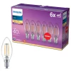 Philips Lyslenker|Taklamper|LED-pære Mignon E14 470 lm 6-pk.