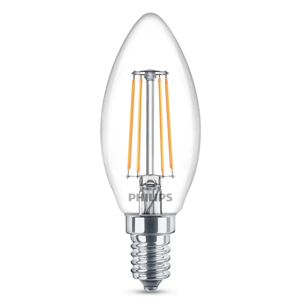 Philips Lyslenker|Taklamper|LED-pære Mignon E14 470 lm 6-pk.