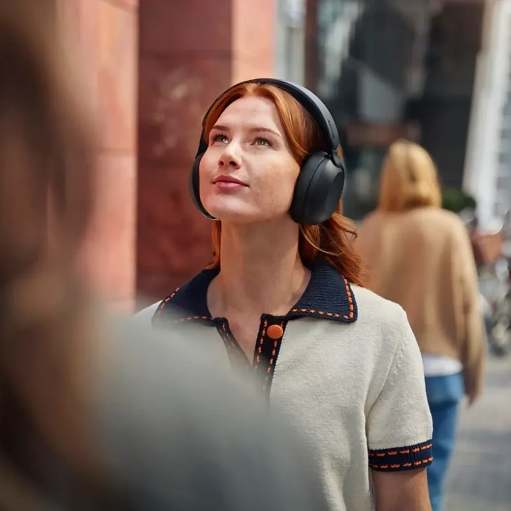 Philips Hodetelefoner Og Hodesett|TAH8000E trådløse over-ear-hodetelefoner Svart