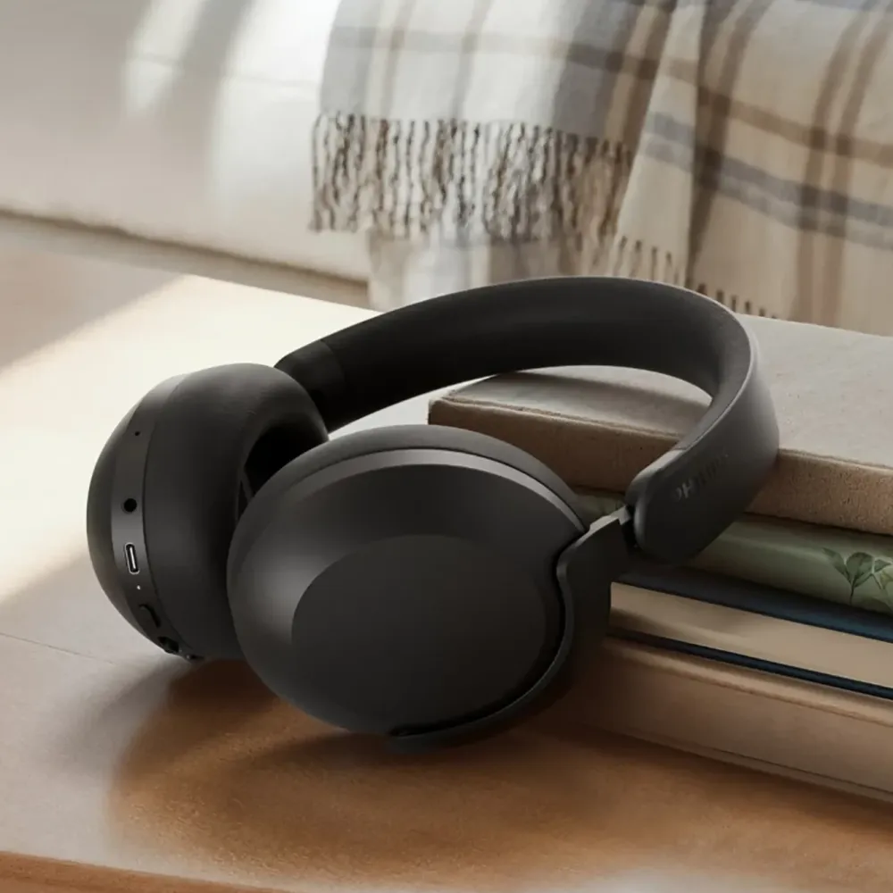 Philips Hodetelefoner Og Hodesett|TAH8000E trådløse over-ear-hodetelefoner Svart